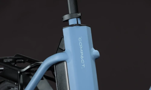 Bicicleta eléctrica Cube Compact Hybrid 540 thistleblue´n´blue – detalle 4 | Ebike.es