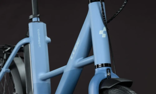 Bicicleta eléctrica Cube Compact Hybrid 540 thistleblue´n´blue – detalle 5 | Ebike.es