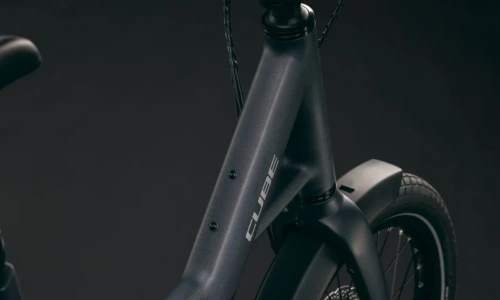 Bicicleta eléctrica Cube Compact Hybrid Deluxe 540 nightsky´n´grey – detalle 2 | Ebike.es