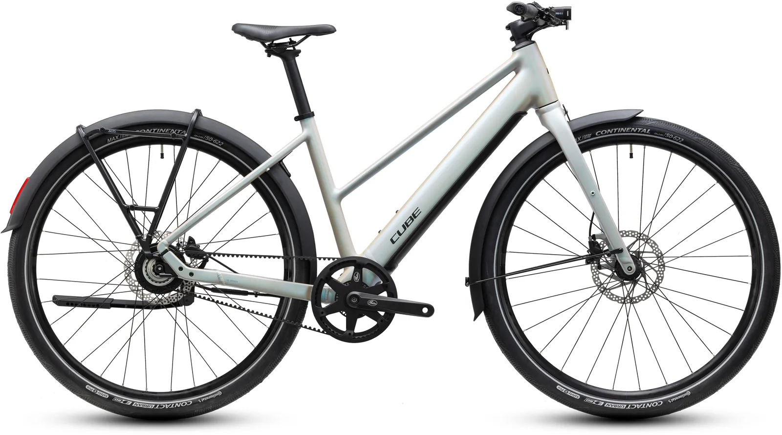 Cube Editor Hybrid Pro 360 FE glintsand´n´black – Bicicleta Eléctrica Urbana 2027 Cuadro semiabierto ebike.es Gran tienda de bicicletas eléctricas en España Bicicleta eléctrica Cube Editor Hybrid Pro 360 FE glintsand´n´black Cuadro semiabierto – vista lateral | Ebike.es