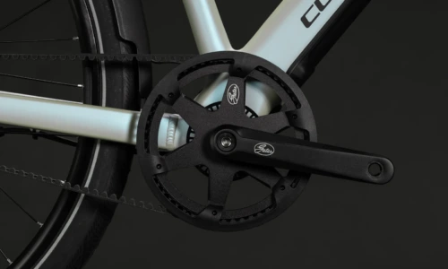 Bicicleta eléctrica Cube Editor Hybrid Pro 360 FE glintsand´n´black Barra alta – detalle 3 | Ebike.es