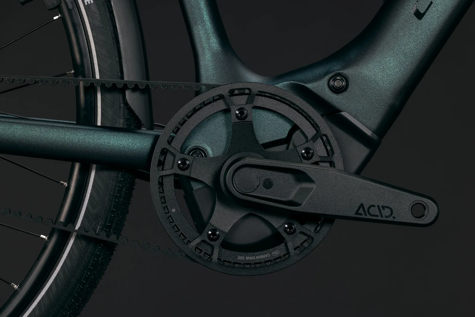 Cube Editor Hybrid SLX 400X FE glitterteal´n´black – Bicicleta Eléctrica Urbana 2027 Cuadro semiabierto ebike.es Gran tienda de bicicletas eléctricas en España 5 Bicicleta eléctrica Cube Editor Hybrid SLX 400X FE glitterteal´n´black Cuadro semiabierto – detalle 3 | Ebike.es