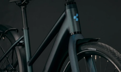 Cube Editor Hybrid SLX 400X FE glitterteal´n´black – Bicicleta Eléctrica Urbana 2027 Cuadro semiabierto ebike.es Gran tienda de bicicletas eléctricas en España 14 Bicicleta eléctrica Cube Editor Hybrid SLX 400X FE glitterteal´n´black Cuadro semiabierto – detalle 5 | Ebike.es