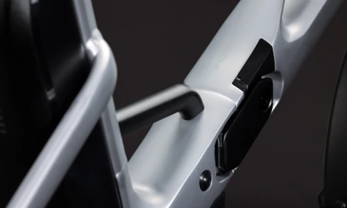 Bicicleta eléctrica Cube Fold Hybrid 540 silverstar´n´reflex – detalle 2 | Ebike.es