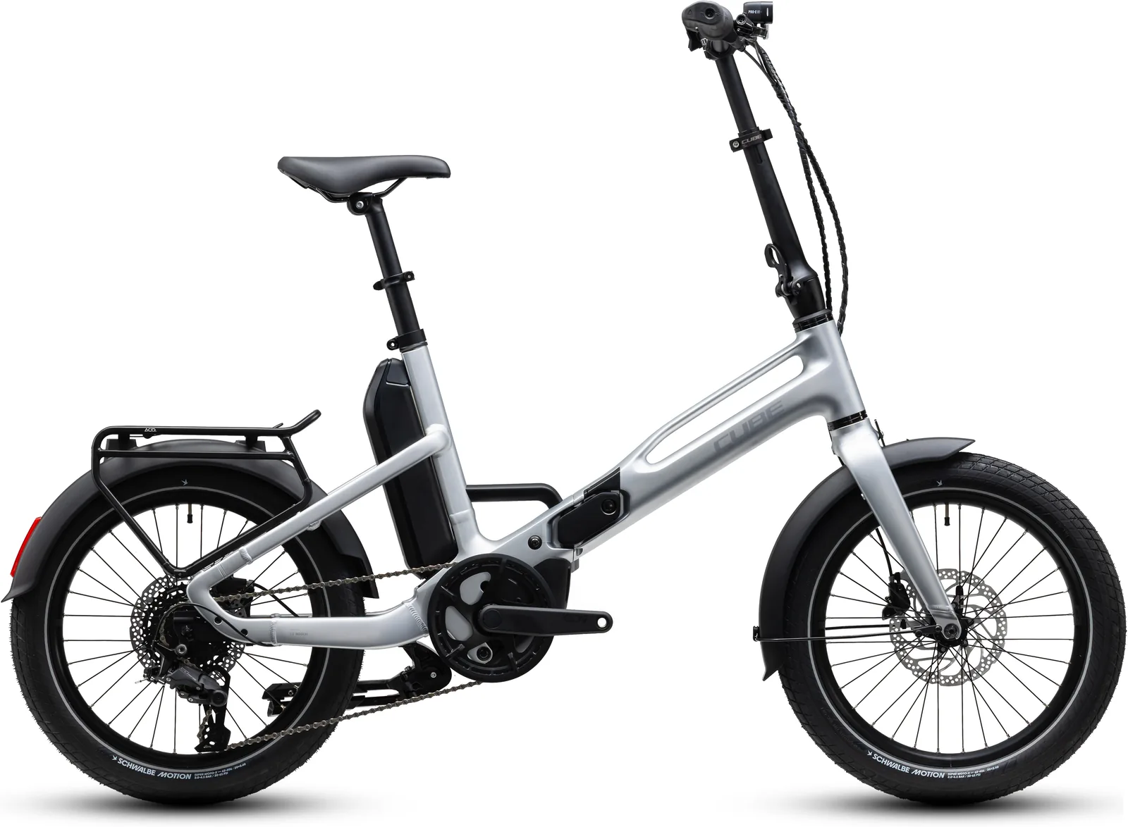 Cube Fold Hybrid 540 Wh silverstar´n´reflex – Bicicleta Eléctrica Urbana 2027