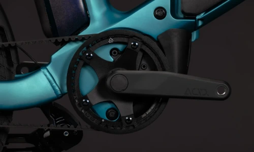 Bicicleta eléctrica Cube Fold Hybrid Deluxe 540 metallicpetrol´n´sea – detalle 5 | Ebike.es