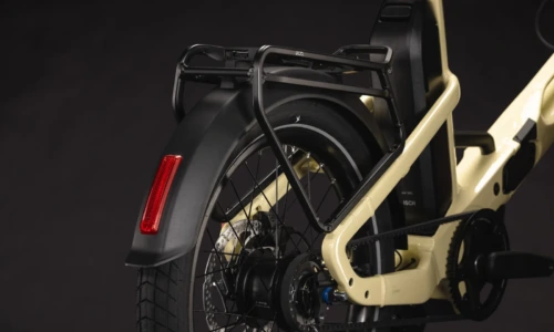 Bicicleta eléctrica Cube Fold Hybrid Deluxe 540 paleyellow´n´sage – detalle 4 | Ebike.es