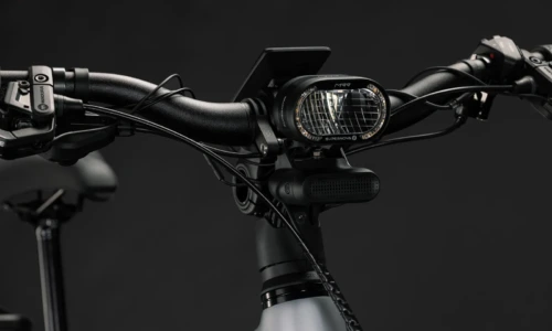 Bicicleta eléctrica Cube Kathmandu Hybrid 45 800 slategrey´n´chrome Cuadro semiabierto – detalle 4 | Ebike.es