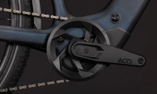 Bicicleta eléctrica Cube Kathmandu Hybrid C:62 Pro 400X liquidsteel´n´prizm Barra alta – detalle 4 | Ebike.es