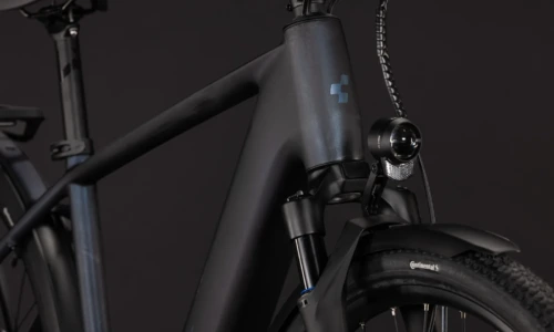 Bicicleta eléctrica Cube Kathmandu Hybrid C:62 Pro 400X liquidsteel´n´prizm Barra alta – detalle 6 | Ebike.es