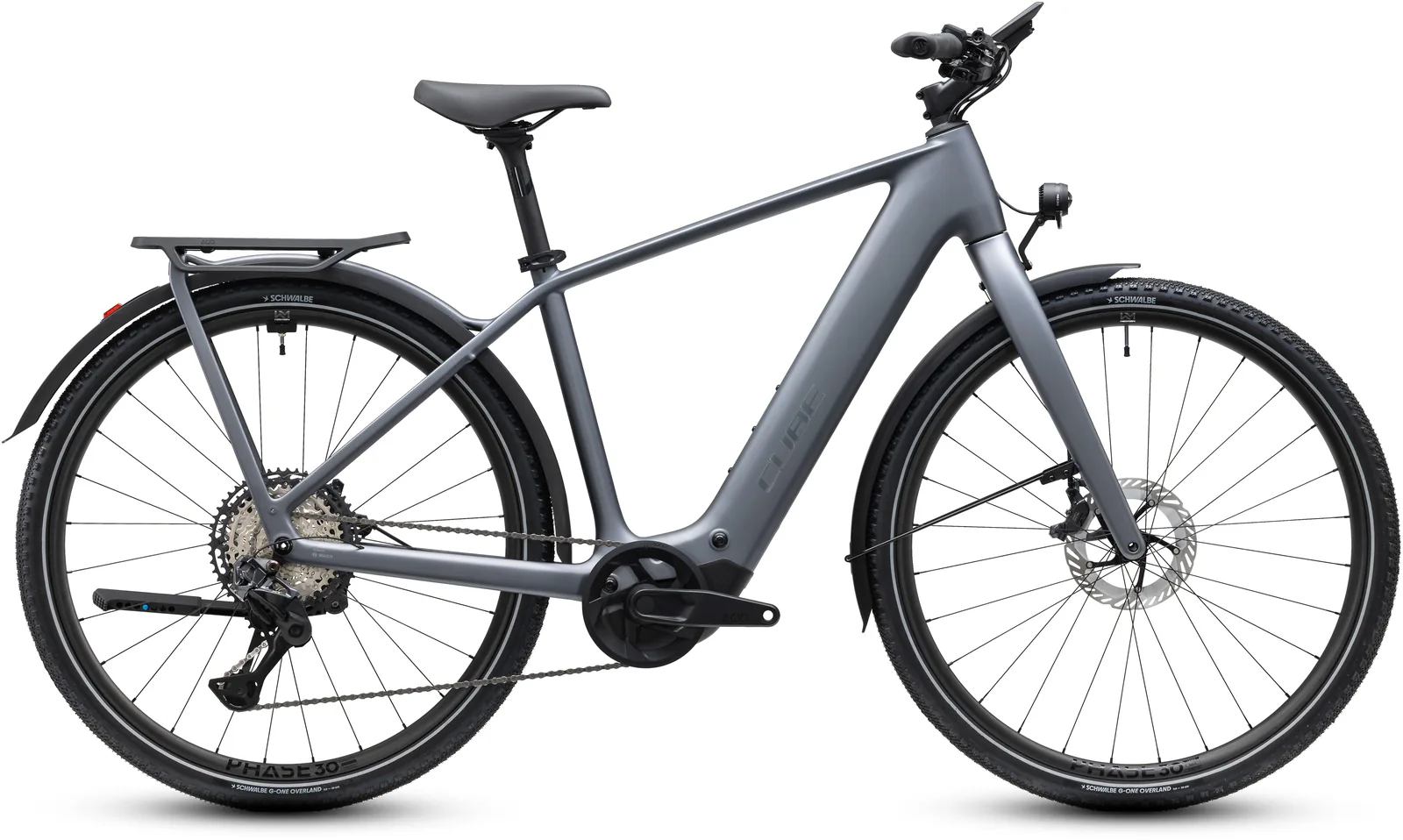 Cube Kathmandu Hybrid C:62 SLT 400X ashgrey´n´prizm – Bicicleta Eléctrica Trekking 2027 Barra alta ebike.es Gran tienda de bicicletas eléctricas en España Bicicleta eléctrica Cube Kathmandu Hybrid C:62 SLT 400X ashgrey´n´prizm Barra alta – vista lateral | Ebike.es