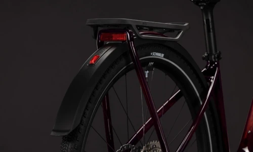 Bicicleta eléctrica Cube Kathmandu Hybrid C:62 SLX 400X liquidred´n´red Cuadro abierto – detalle 3 | Ebike.es