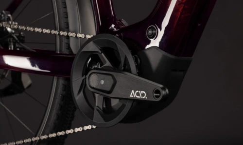 Bicicleta eléctrica Cube Kathmandu Hybrid C:62 SLX 400X liquidred´n´red Cuadro abierto – detalle 4 | Ebike.es