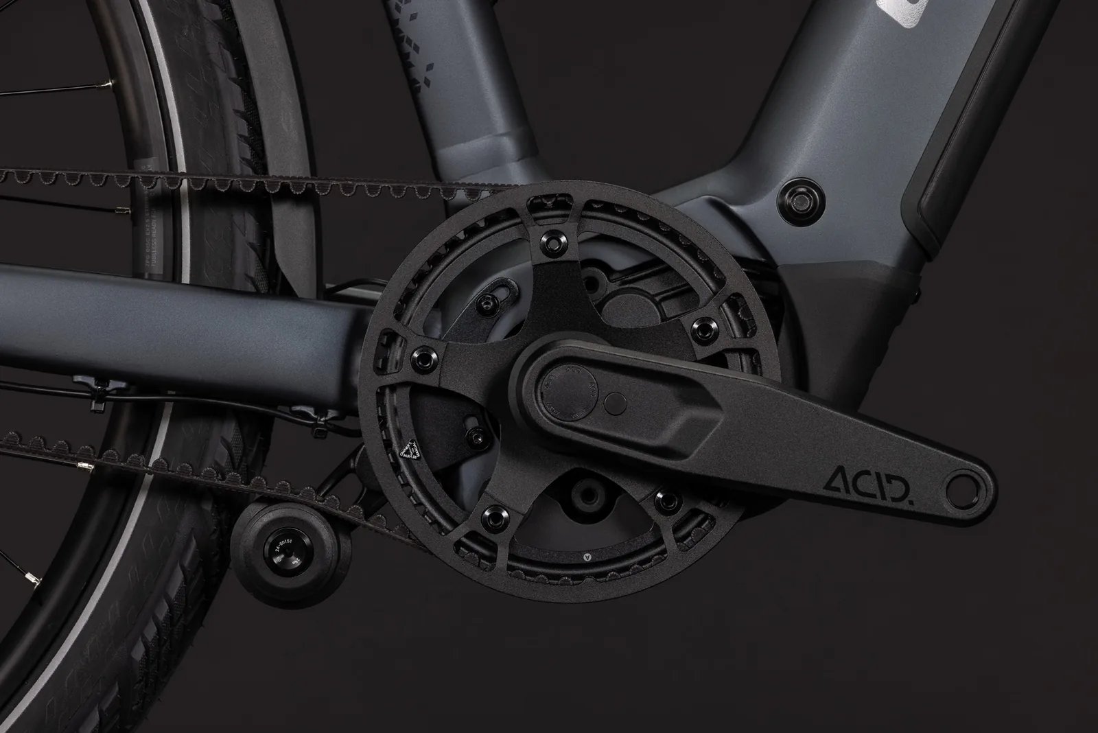 Cube Kathmandu Hybrid Deluxe EXC 800 Wh stealthgrey´n´grey – Bicicleta Eléctrica Trekking 2027 Barra alta ebike.es Gran tienda de bicicletas eléctricas en España 5 Bicicleta eléctrica Cube Kathmandu Hybrid Deluxe EXC 800 stealthgrey´n´grey Barra alta – detalle 3 | Ebike.es