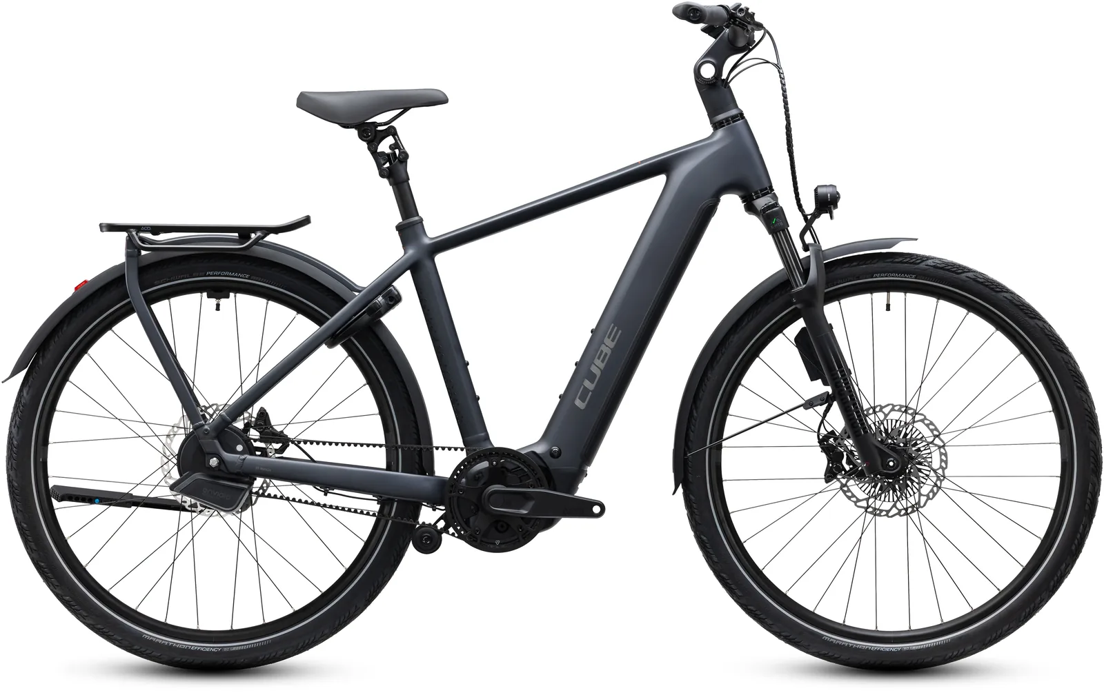 Cube Kathmandu Hybrid Deluxe EXC 800 Wh stealthgrey´n´grey – Bicicleta Eléctrica Trekking 2027 Barra alta