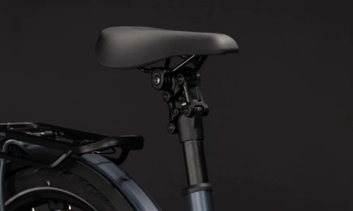 Bicicleta eléctrica Cube Kathmandu Hybrid Deluxe SLX 800 mineralblue´n´blue Cuadro abierto – detalle 4 | Ebike.es