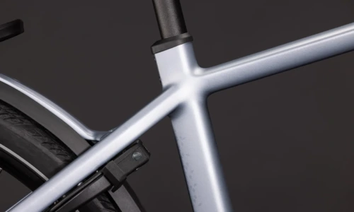 Bicicleta eléctrica Cube Kathmandu Hybrid EXC 800 slategrey´n´chrome Barra alta – detalle 3 | Ebike.es