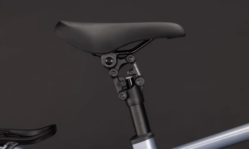 Bicicleta eléctrica Cube Kathmandu Hybrid EXC 800 slategrey´n´chrome Barra alta – detalle 4 | Ebike.es