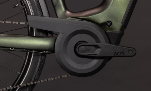 Bicicleta eléctrica Cube Kathmandu Hybrid EXC 800 stellar´n´chrome Cuadro abierto – detalle 4 | Ebike.es