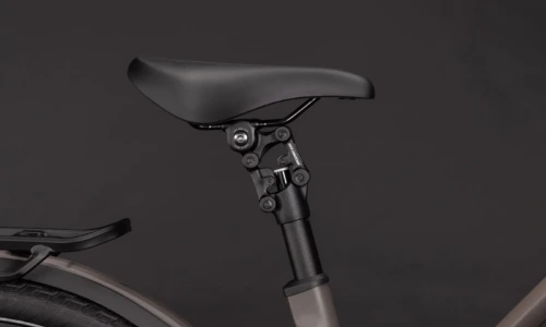 Bicicleta eléctrica Cube Kathmandu Hybrid ONE 800 cedar´n´chrome Cuadro semiabierto – detalle 3 | Ebike.es
