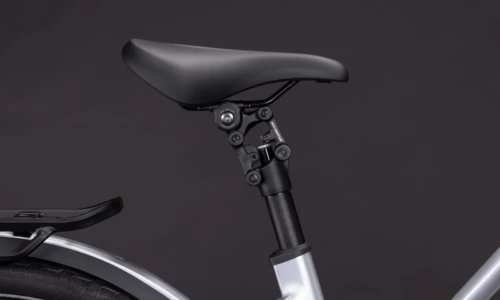 Bicicleta eléctrica Cube Kathmandu Hybrid ONE 800 silverstar´n´reflex Cuadro semiabierto – detalle 3 | Ebike.es