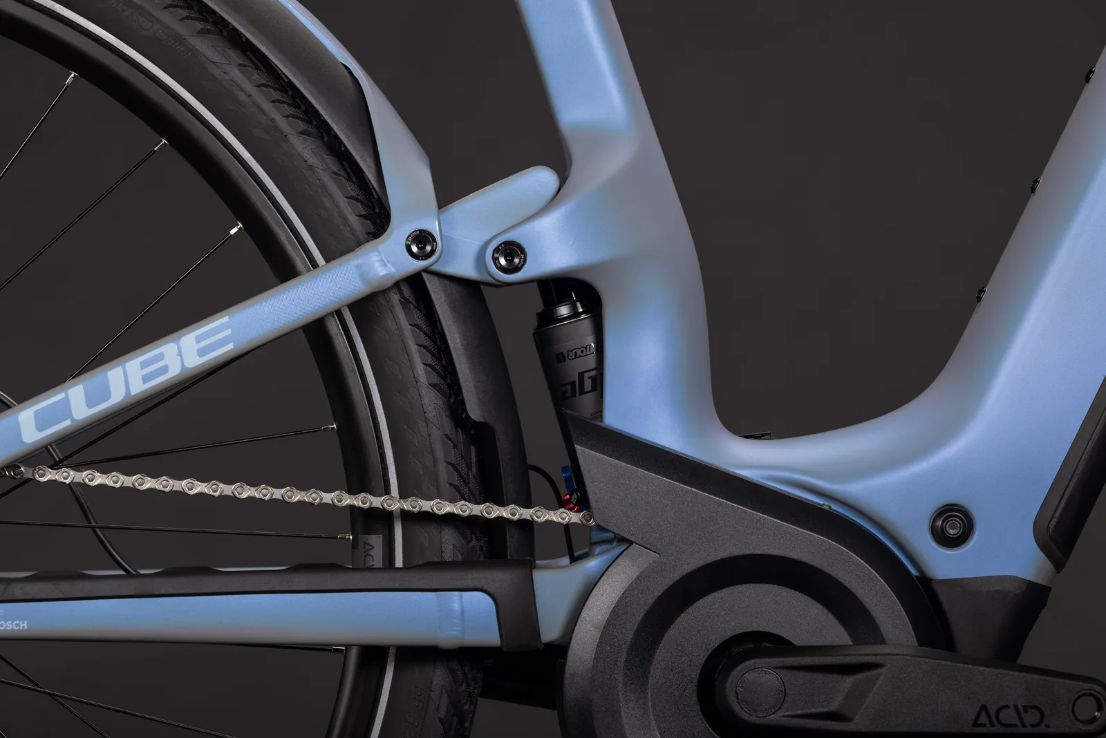 Cube Kathmandu Hybrid ONE11 HPC Pro 800 Wh hazeblue´n´blue – Bicicleta Eléctrica Trekking 2027 Barra alta ebike.es Gran tienda de bicicletas eléctricas en España 5 Bicicleta eléctrica Cube Kathmandu Hybrid ONE11 HPC Pro 800 hazeblue´n´blue Barra alta – detalle 3 | Ebike.es