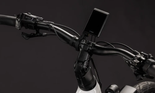 Bicicleta eléctrica Cube Kathmandu Hybrid ONE11 HPC SLX 800 metallicwhite´n´prizm Cuadro abierto – detalle 1 | Ebike.es