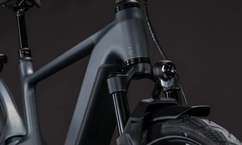 Bicicleta eléctrica Cube Kathmandu Hybrid ONE11 HPC SLX 800 sagebrushgreen´n´chrome Barra alta – detalle 5 | Ebike.es