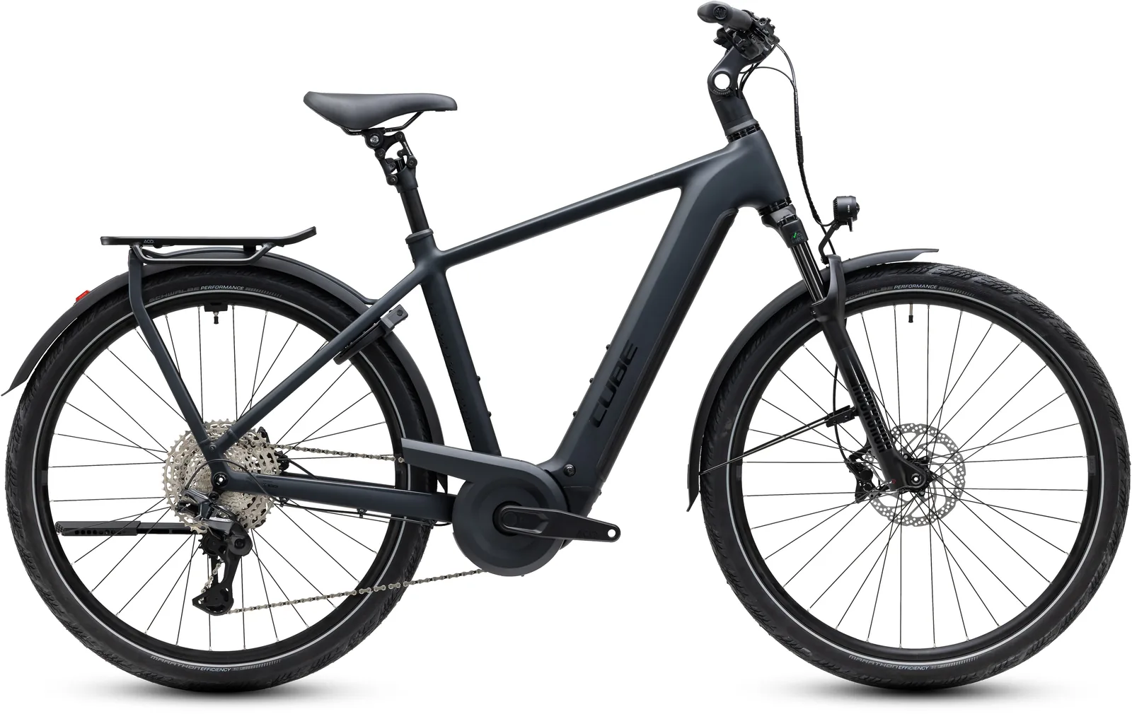 Cube Kathmandu Hybrid Pro 800 Wh coal´n´black – Bicicleta Eléctrica Trekking 2027 Barra alta