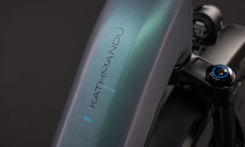 Bicicleta eléctrica Cube Kathmandu Hybrid Pro 800 smaragdgrey´n´black Cuadro abierto – detalle 2 | Ebike.es