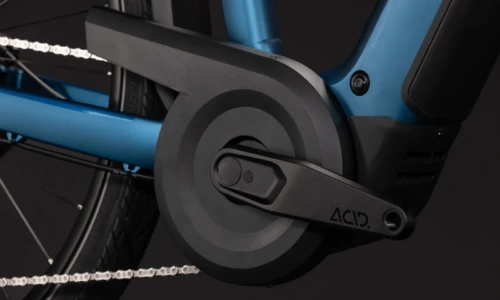 Bicicleta eléctrica Cube Kathmandu Hybrid SLX 800 nebula´n´prizm Cuadro semiabierto – detalle 4 | Ebike.es