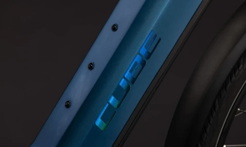 Bicicleta eléctrica Cube Kathmandu Hybrid SLX 800 nebula´n´prizm Barra alta – detalle 3 | Ebike.es