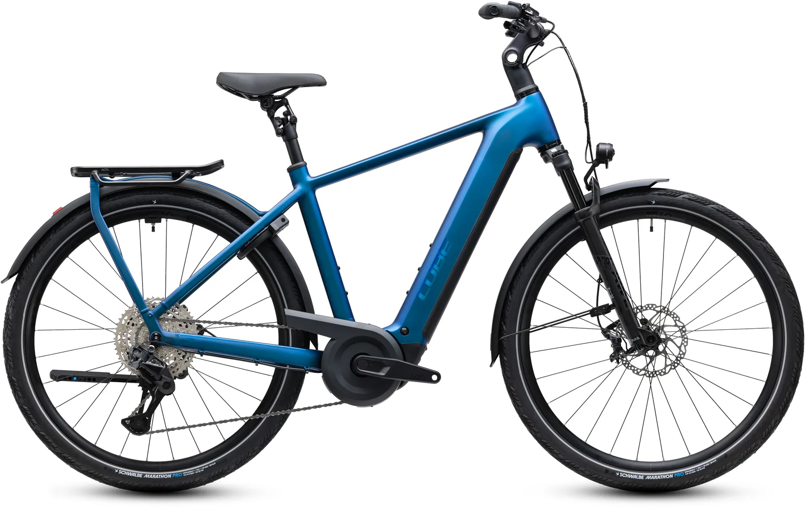 Cube Kathmandu Hybrid SLX 800 Wh nebula´n´prizm – Bicicleta Eléctrica Trekking 2027 Barra alta