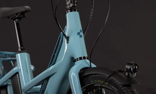 Bicicleta eléctrica Cube Longtail Hybrid 800 arubablue´n´blue – detalle 5 | Ebike.es