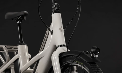 Bicicleta eléctrica Cube Longtail Hybrid 800 greybeige´n´grey – detalle 1 | Ebike.es