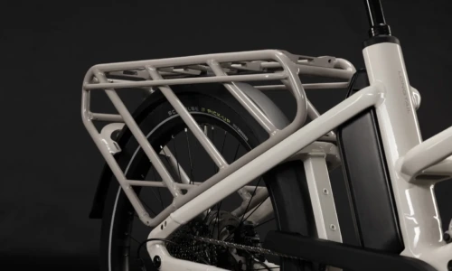 Bicicleta eléctrica Cube Longtail Hybrid 800 greybeige´n´grey – detalle 3 | Ebike.es