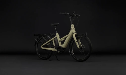 Cube Longtail Hybrid Deluxe 800 Wh sandgrit´n´black – Bicicleta Eléctrica de Carga 2027 ebike.es Gran tienda de bicicletas eléctricas en España 9 Bicicleta eléctrica Cube Longtail Hybrid Deluxe 800 sandgrit´n´black – vista frontal | Ebike.es
