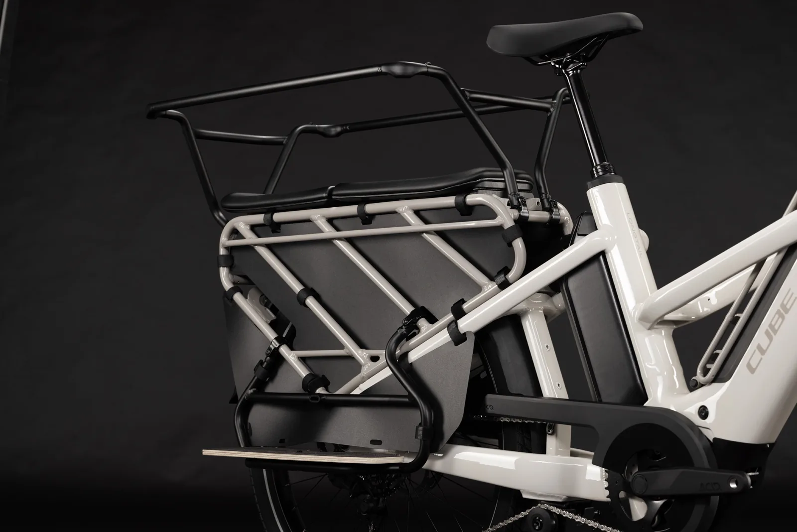 Cube Longtail Hybrid Family 800 Wh greybeige´n´grey – Bicicleta Eléctrica de Carga 2027 ebike.es Gran tienda de bicicletas eléctricas en España 6 Bicicleta eléctrica Cube Longtail Hybrid Family 800 greybeige´n´grey – detalle 4 | Ebike.es