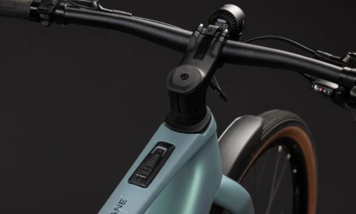 Bicicleta eléctrica Cube Nulane Hybrid C:62 Race 400X FE seagrey´n´black – detalle 1 | Ebike.es