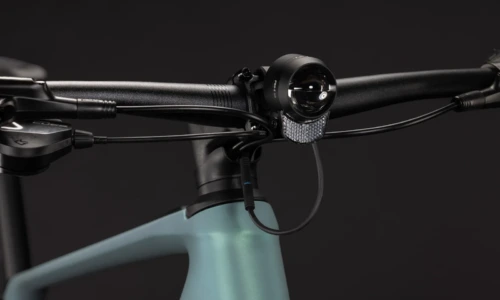Bicicleta eléctrica Cube Nulane Hybrid C:62 Race 400X FE seagrey´n´black – detalle 7 | Ebike.es