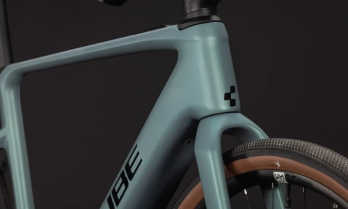 Bicicleta eléctrica Cube Nulane Hybrid C:62 Race 400X seagrey´n´black – detalle 6 | Ebike.es