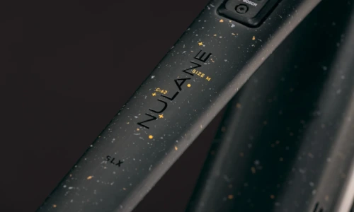 Bicicleta eléctrica Cube Nulane Hybrid C:62 SLX 400X FE mineralblack´n´orange – detalle 2 | Ebike.es