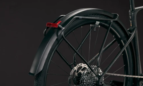 Bicicleta eléctrica Cube Nulane Hybrid C:62 SLX 400X FE mineralblack´n´orange – detalle 4 | Ebike.es