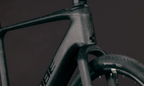 Bicicleta eléctrica Cube Nulane Hybrid C:62 SLX 400X mineralblack´n´orange – detalle 5 | Ebike.es