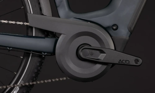 Bicicleta eléctrica Cube Nuride Hybrid EXC 800 coal´n´chrome Cuadro abierto – detalle 4 | Ebike.es