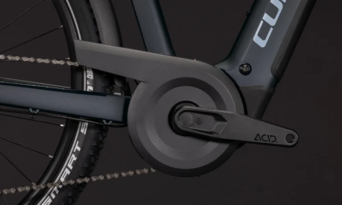 Bicicleta eléctrica Cube Nuride Hybrid EXC 800 coal´n´chrome Cuadro semiabierto – detalle 4 | Ebike.es