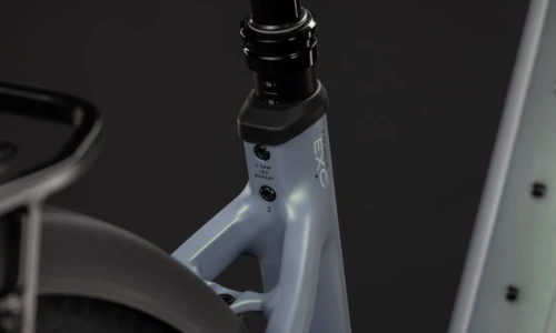 Bicicleta eléctrica Cube Nuride Hybrid EXC 800 seagrey´n´black Cuadro abierto – detalle 3 | Ebike.es