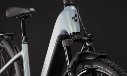 Bicicleta eléctrica Cube Nuride Hybrid EXC 800 seagrey´n´black Cuadro abierto – detalle 5 | Ebike.es