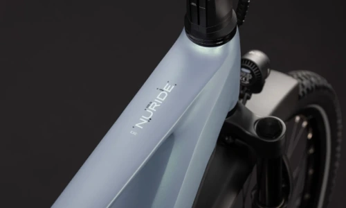 Bicicleta eléctrica Cube Nuride Hybrid EXC 800 seagrey´n´black Barra alta – detalle 1 | Ebike.es