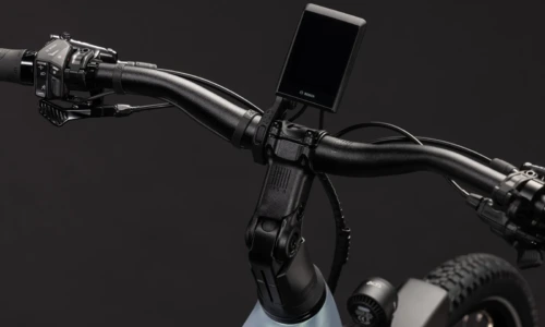 Bicicleta eléctrica Cube Nuride Hybrid EXC 800 seagrey´n´black Barra alta – detalle 2 | Ebike.es